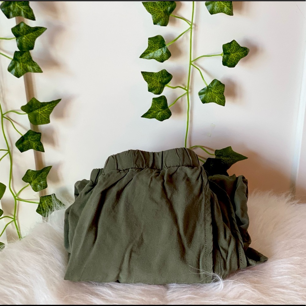 Flowy Green Pants
